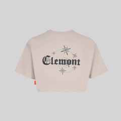 CROP TOP CLEMONT WOMEN ORBITALE OVERSIZED SILVER