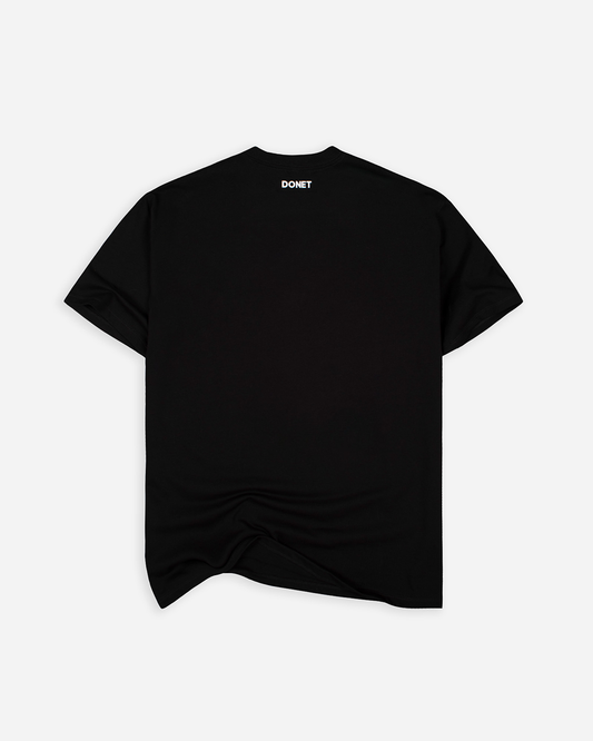 CAMISETA DONET NOVA NEGRA