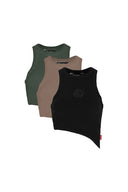 PACK CLEMONT WOMEN PIACEVOLE BLACK/GREY/NUDE