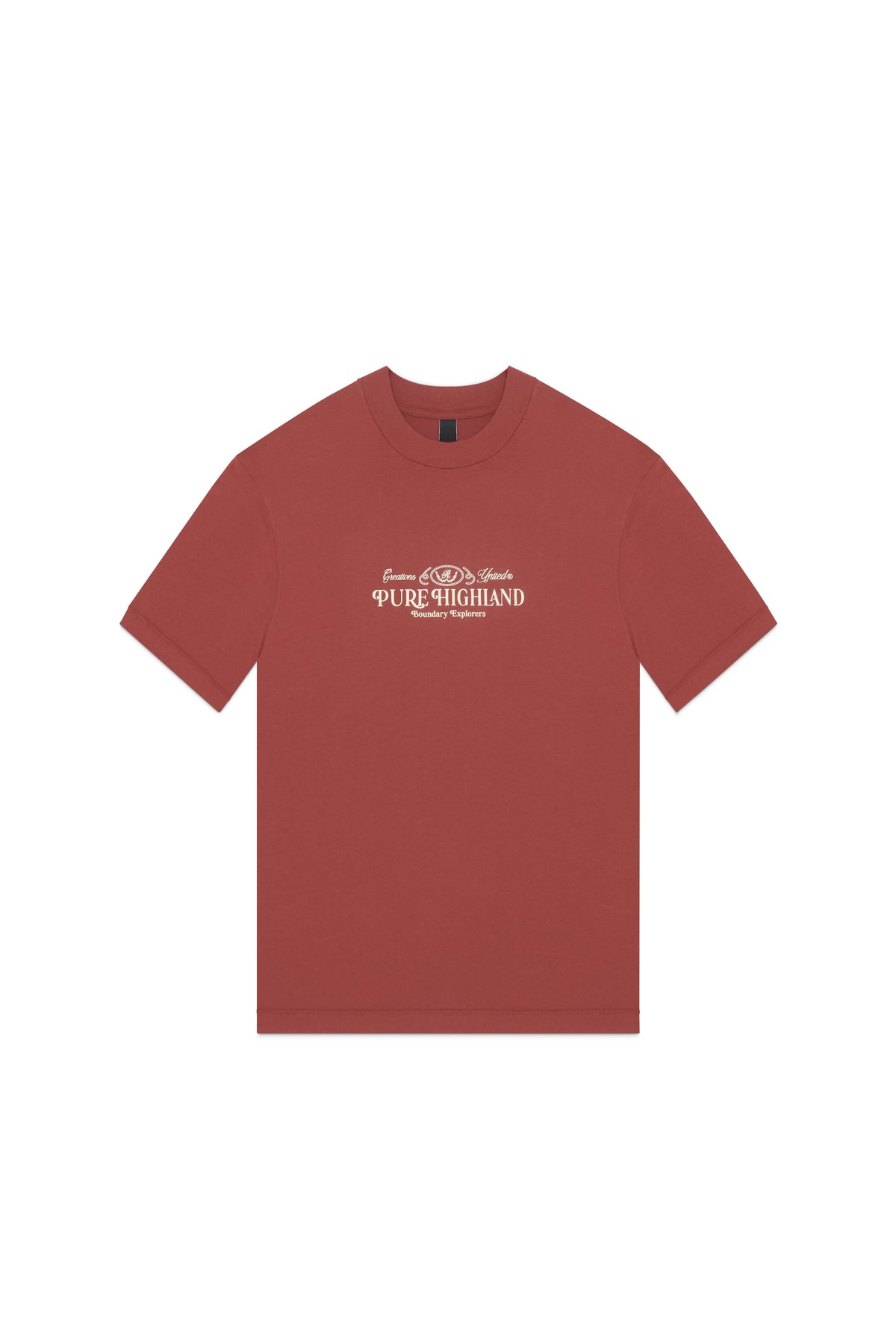 CAMISETA PURE PUR20311 OVERSIZED VINOTINTO