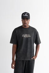 CAMISETA PURE PUR20315 SEMI OVERSIZED BLACK