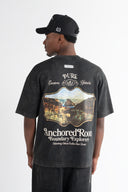 CAMISETA PURE PUR20315 SEMI OVERSIZED BLACK