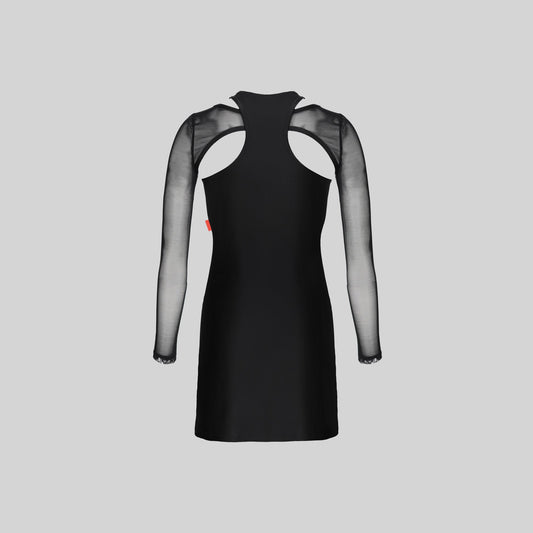 VESTIDO CLEMONT PRISMA NEGRO