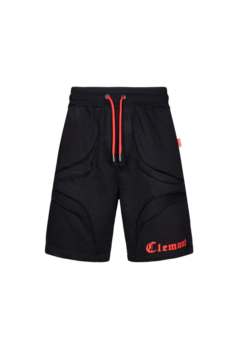 JOGGER SHORTS SCABROSO NEGRO CLEMONT