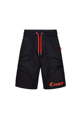 JOGGER SHORTS SCABROSO NEGRO CLEMONT