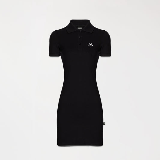 VESTIDO POLO MONASTERY SHIV NEGRO