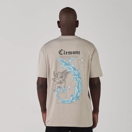 CAMISETA CLEMONT SPIRALE SILVER