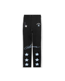 SUDADERA AURUM A79U STAR FLEECE BLACK 1