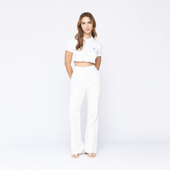 CROP TOP POLO MONASTERY WOMEN SUTTON BLANCO