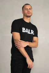 CAMISETA BALR BRAND STRAIGHT JET BLACK