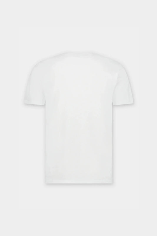 CAMISETA BALR BRAND STRAIGHT BRIGHT WHITE