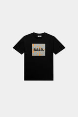 CAMISETA BALR REPEAT BOX JET BLACK