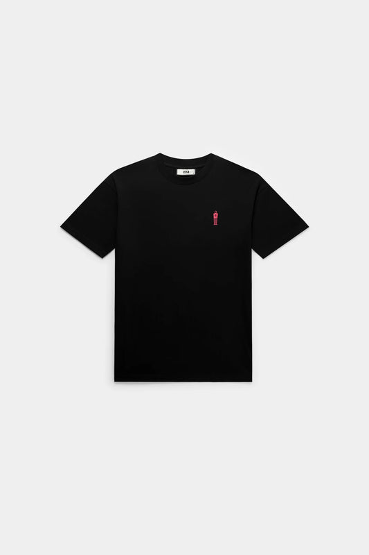 CAMISETA BALR THE WALL BOX JET BLACK