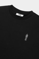 CAMISETA BALR THE WALL BOX JET BLACK