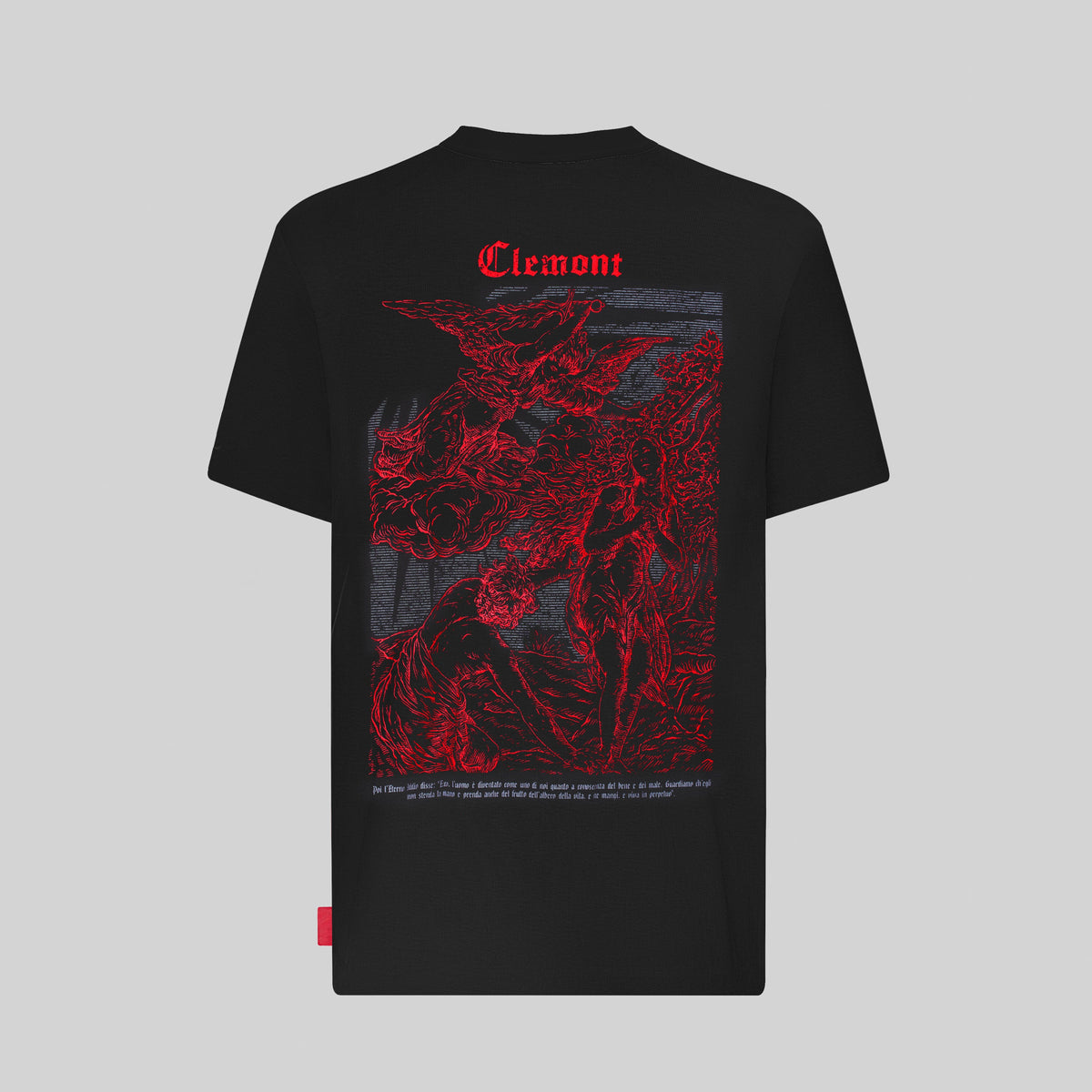 CAMISETA CLEMONT CICLO NEGRA