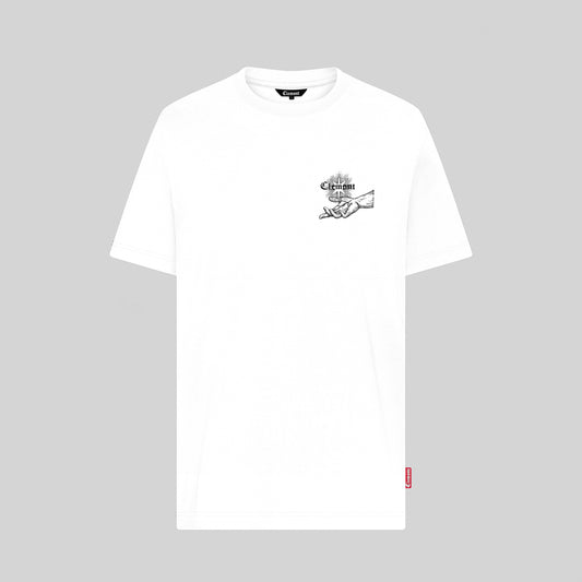 CAMISETA CLEMONT UNIVERSALE BLANCO