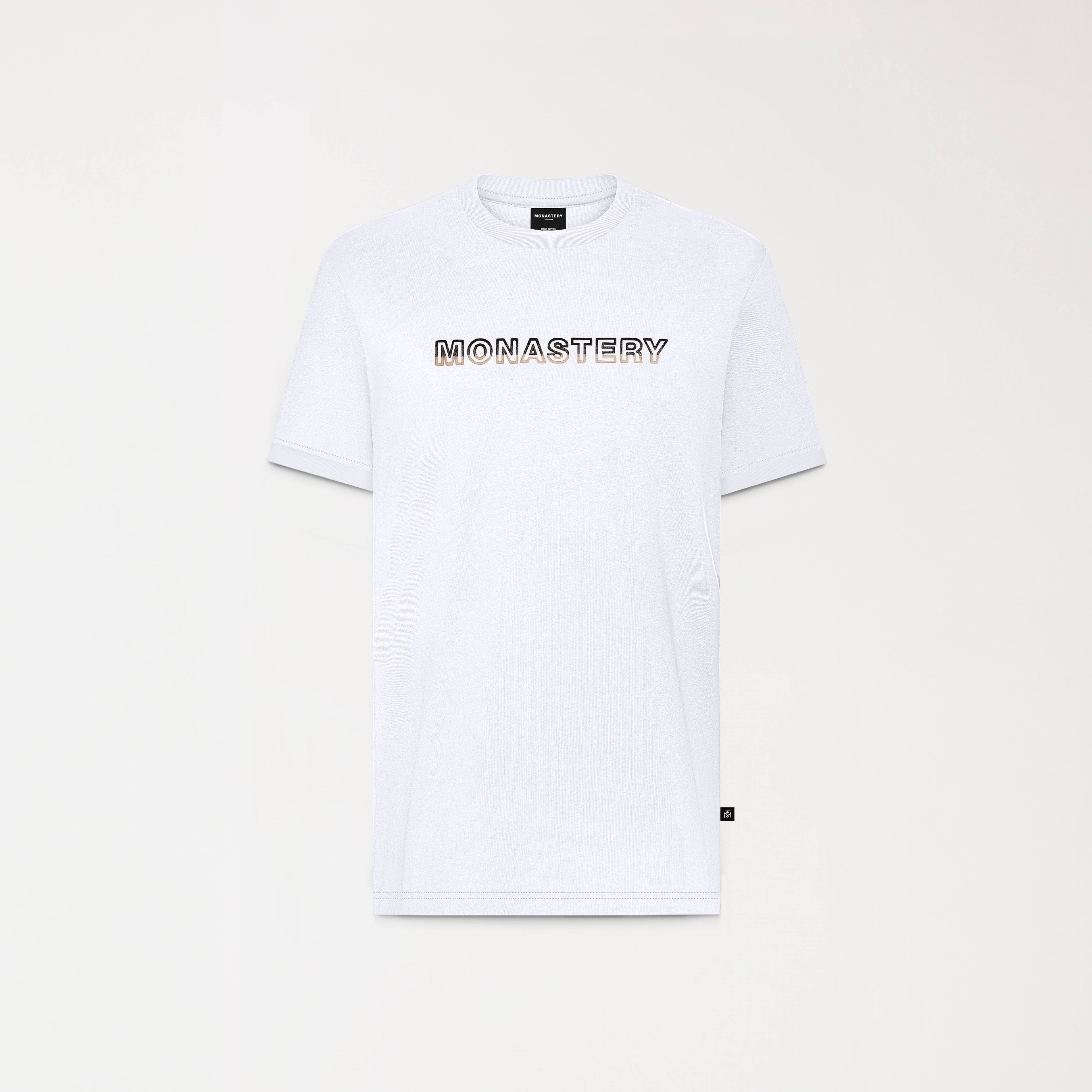 camiseta monastery flatwick blanca