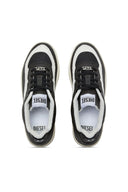 TENIS DIESEL S-OVAL SKATE LOW Y03511P7471 H1532 BLACK/WHITE