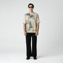 CAMISETA MONASTERY TERSIA OVERSIZED ABBEY STONE