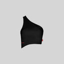 TOP CLEMONT TRASPARENZA NEGRO
