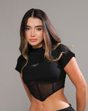 TOP LABEUR HARMONIE BLACK