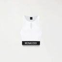 TOP MONASTERY WOMEN CLAIRE KNITTED WHITE