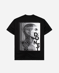 CAMISETA DONET EIXIDA NEGRA