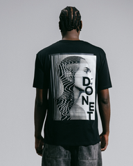 CAMISETA DONET EIXIDA NEGRA