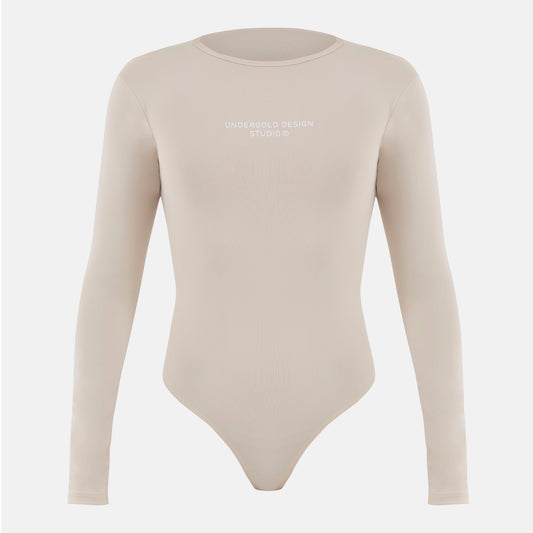 BODY UNDERGOLD WOMEN BASICS LONG SLEEVE CREAM