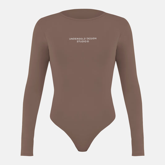 BODY UNDERGOLD WOMEN BASICS LONG SLEEVE BROWN