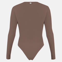 BODY UNDERGOLD WOMEN BASICS LONG SLEEVE BROWN