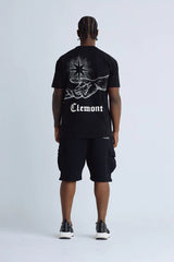 CAMISETA CLEMONT ORIGINE NEGRO