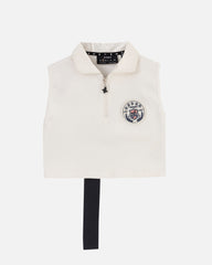 CROP TOP Y/OUT WOMEN TEA IVORY