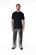 CAMISETA CLEMONT DISSOLVENZA BLACK