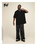 CAMISETA Y/OUT NECK BLACK