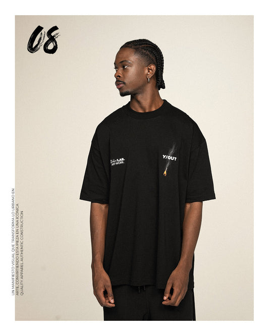 CAMISETA Y/OUT NICKEL BLACK