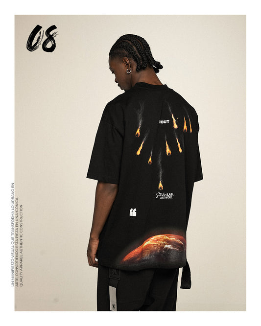 CAMISETA Y/OUT NICKEL BLACK