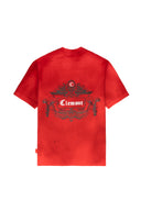 CAMISETA HOMBRE OVERSIZED DISORDINE ROJO