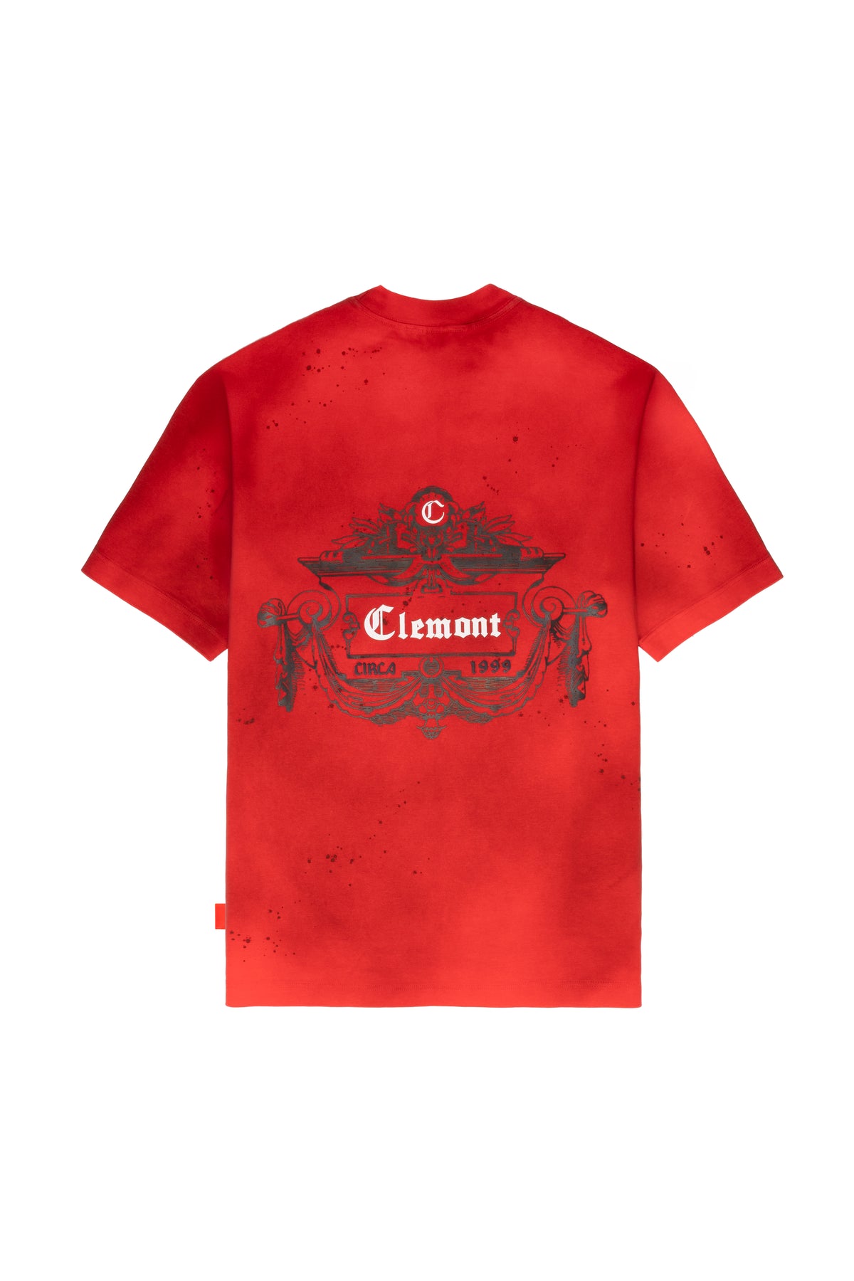CAMISETA HOMBRE OVERSIZED DISORDINE ROJO