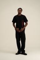 CAMISETA AP CROWN SANCTUS APH25421 BLACK