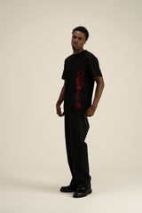 CAMISETA AP CROWN SANCTUS APH25421 BLACK