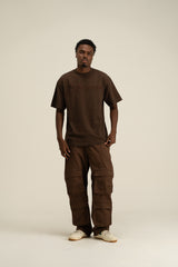 CAMISETA A PCROWN CRUX APH25418 BROWN