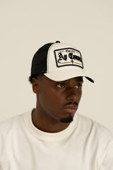 GORRA AP CROWN LINEA APA2543 WHITE/BLACK