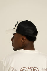 GORRA AP CROWN LINEA APA2543 WHITE/BLACK