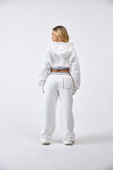 BUZO CROP CLEMONT WOMEN SINCRONIA CREMA