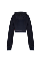 BUZO CROP CLEMONT WOMEN SINCRONIA NEGRO