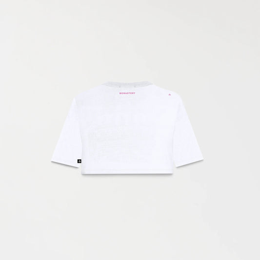 CROP TOP MONASTERY BAOSHE WHITE