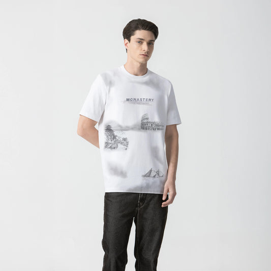 CAMISETA MONASTERY ARCUS WHITE