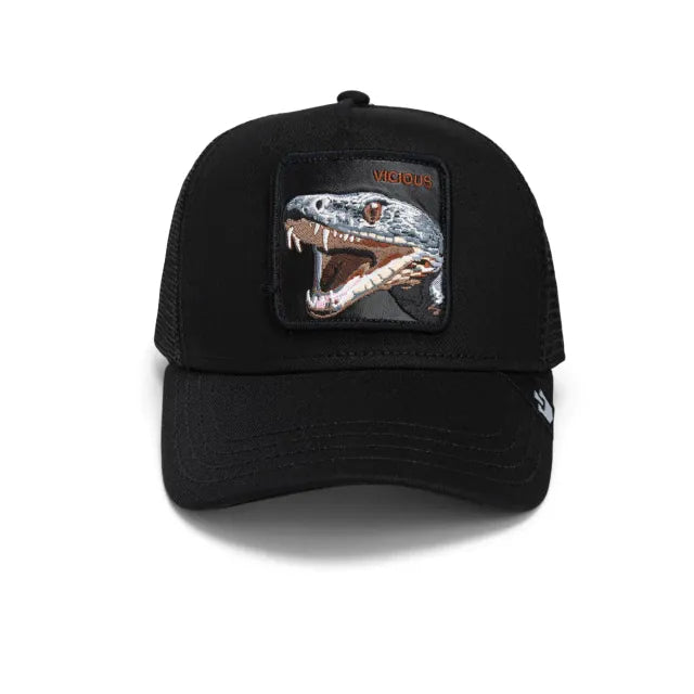 GORRA GOORIN THE VICIOUS SNAKE BLACK