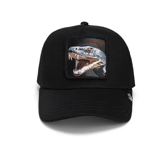 GORRA GOORIN THE VICIOUS SNAKE BLACK